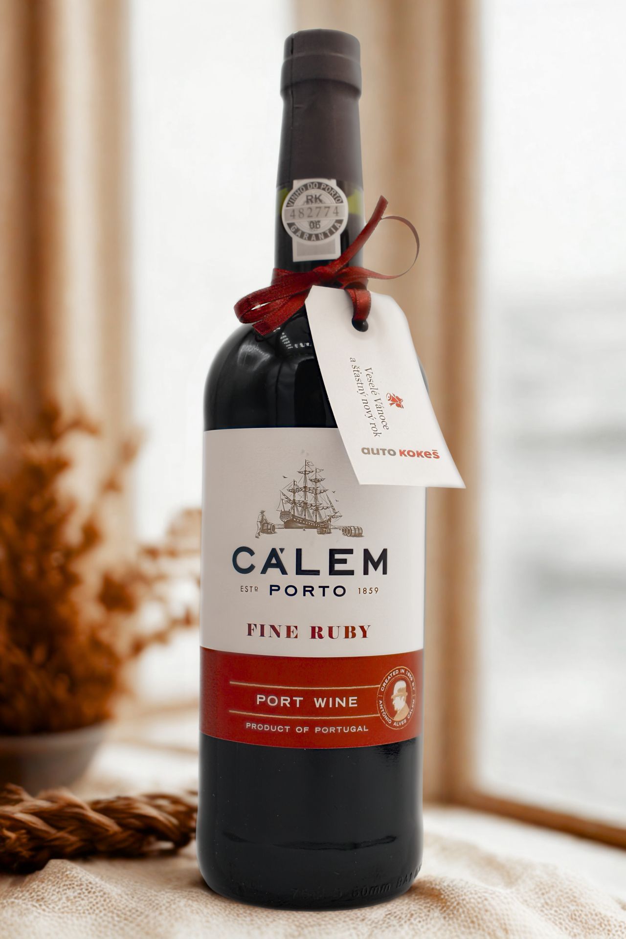 Cálem Fine Ruby s visačkou